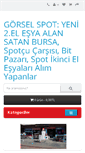 Mobile Screenshot of bursabitpazari.com